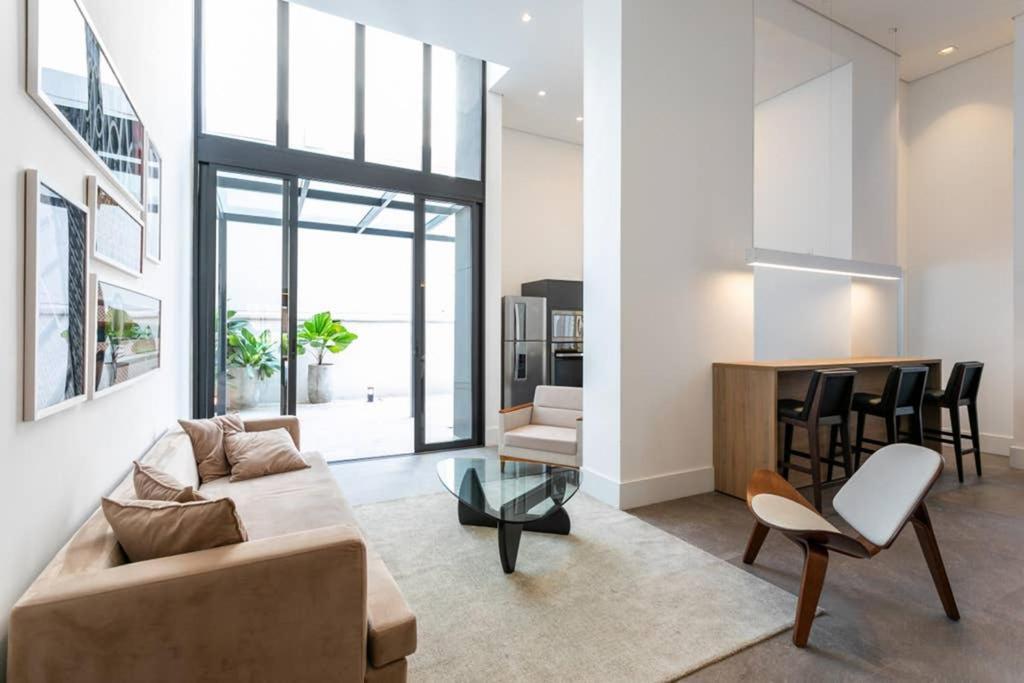 Apartamento De 1 Dormitorio No Coracao De Pinheiros San Paolo Esterno foto