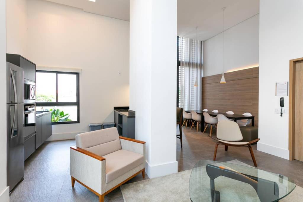 Apartamento De 1 Dormitorio No Coracao De Pinheiros San Paolo Esterno foto