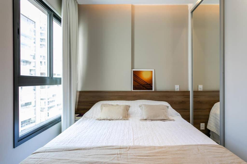 Apartamento De 1 Dormitorio No Coracao De Pinheiros San Paolo Esterno foto